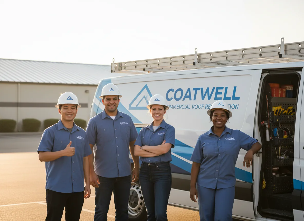 Commercial roof coating company in Otway, OH